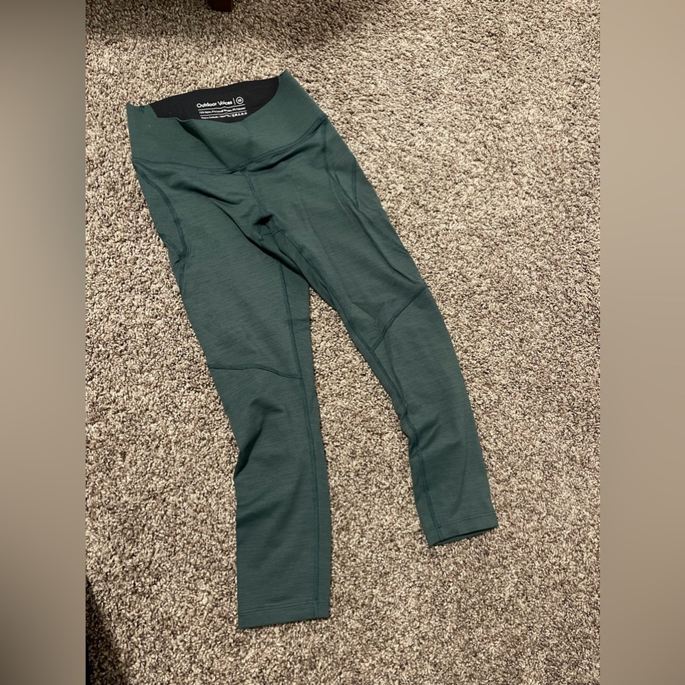 Outdoor voices techsweat 3/4 leggings